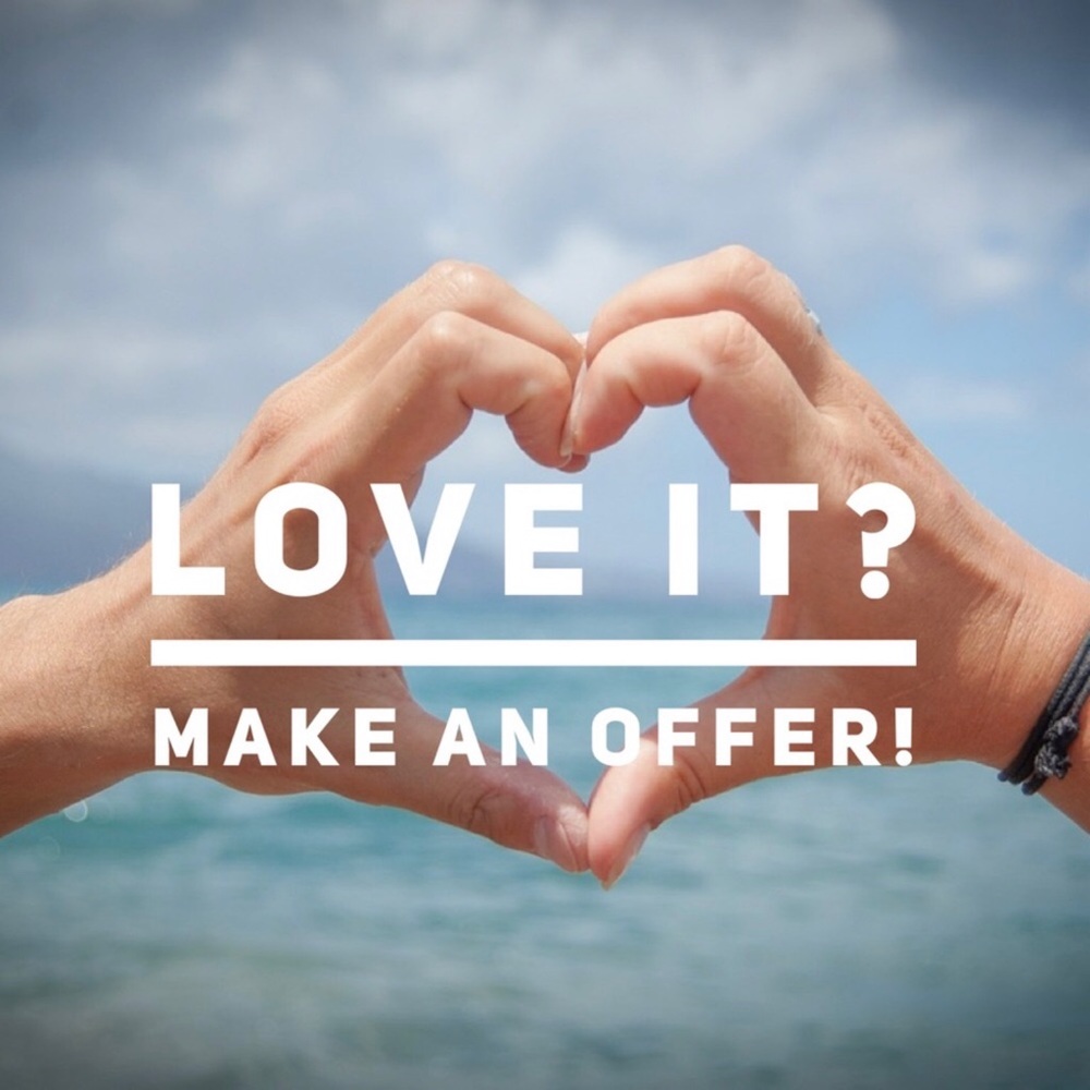 Love the item, but not the price? MAKE AN OFFER!